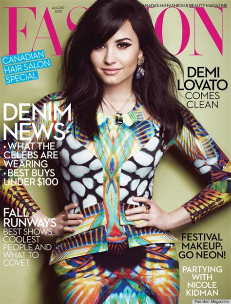 Demi Lovatos Fashion Magazine Shoot Is Upscale Breathtaking Photos Huffpost