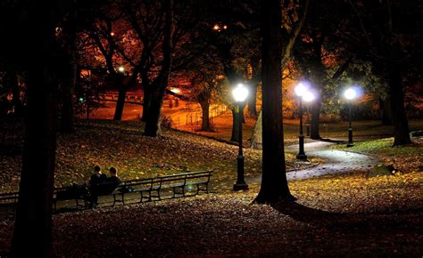 Autumn At Night Wallpaper Nature And Landscape