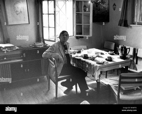 W H Auden In The Farmhouse Kirchstetten Hi Res Stock Photography And