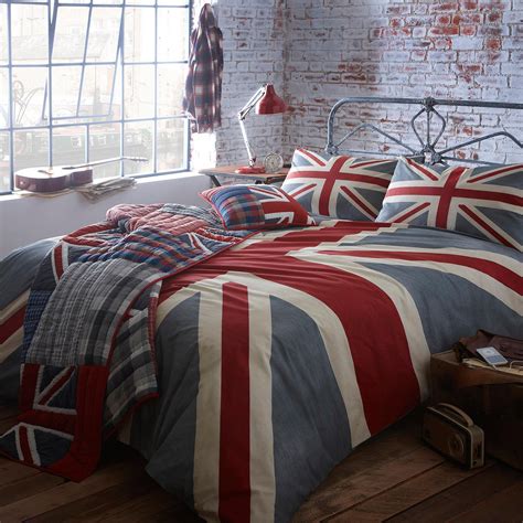 Shop wayfair for the best union jack bedding. Grey 'Vintage Union Jack' bed linen - Bedding - Debenhams ...