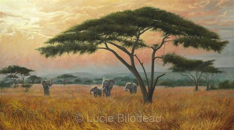 Heres My Painting Beautiful Africa Its An Oil On Canvas 40 Inches