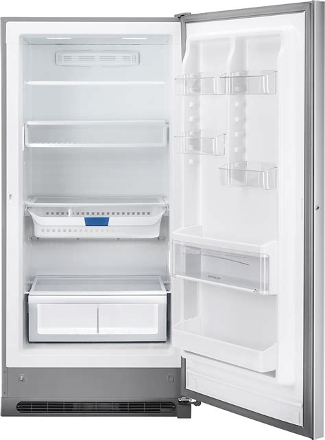 best buy frigidaire gallery 20 5 cu ft frost free 2 in 1 upright freezer or refrigerator