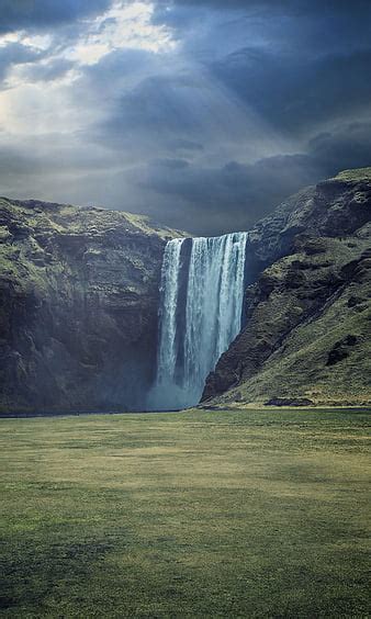 Sigoldugljur Falls Valley Of Tears Iceland Waterfalls Nature