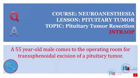 pituitary tumor resection youtube