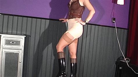 My Rubber Riding Boots Need Human Floor 1 Mistress Kelly Kalashnik