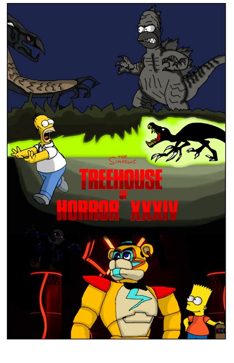 The Simpsons Treehouse Of Horror Xxxiv Fanmade By Francoraptor2018 On Deviantart