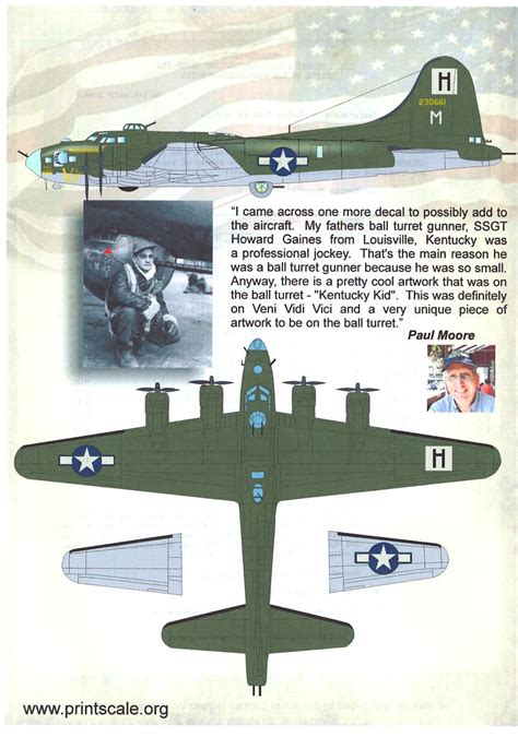 Print Scale Decals 148 Boeing B 17 Flying Fortress Veni
