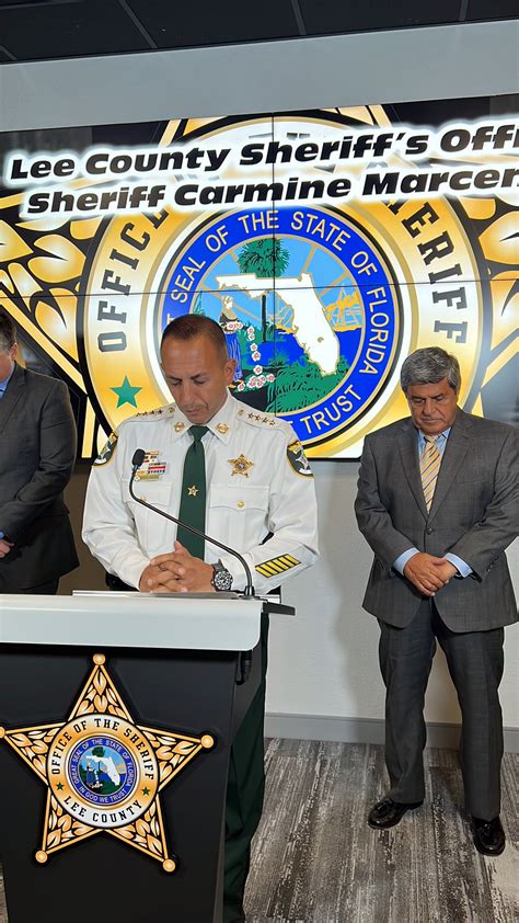 Carmine Marceno Floridas Law And Order Sheriff On Twitter Sheriff Carmine Marceno Has
