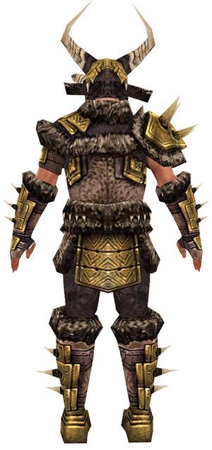 Gallery Of Male Warrior Elite Charr Hide Armor Guild Wars Wiki Gww