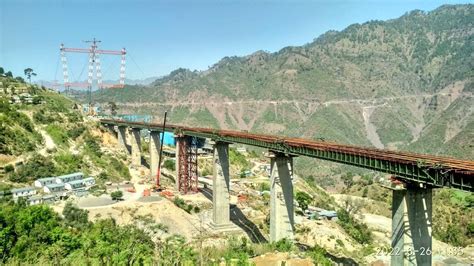 Jammuandkashmir Northern Railway Completes Launching Of Girder Of