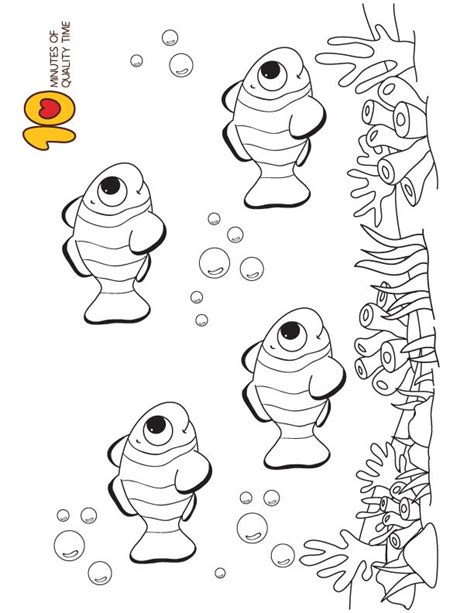 Clownfish coloring pages provided for educational purposes and personal use only. Clownfish Coloring Page | Coloring pages, Zebra coloring ...