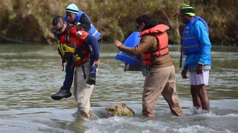 Crisis Migratoria México Vigila Río Bravo Para Frenar Cruces