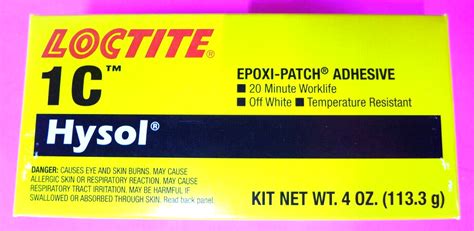 Loctite 1373425 Hysol 1c Epoxy Adhesive Kit White 4 Oz For Sale