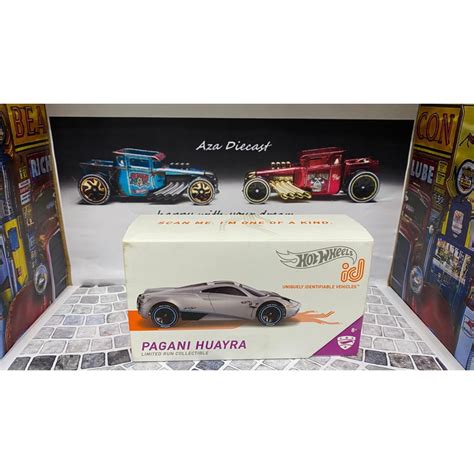 Hot Wheels Id Pagani Huayra Limited Run Collectible Shopee Malaysia