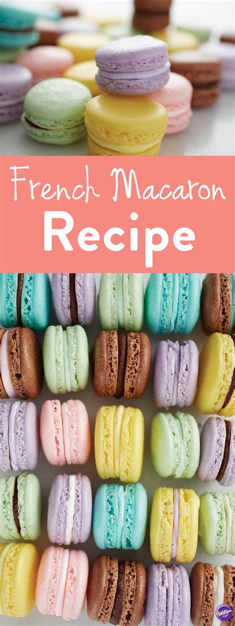 How To Make Macarons Step By Step Guide Wilton Recipe Macaron