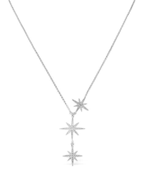 Apm Monaco Triple Meteorites Necklace In Metallic Lyst