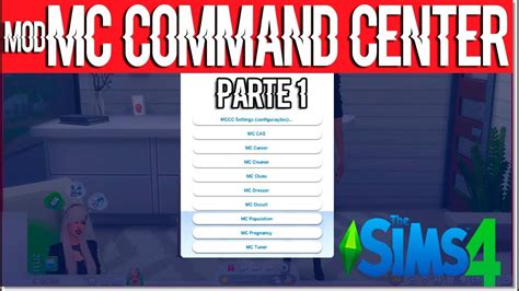 When upgrading the sims 4 mc command center guide, don't change the mc_dresser.cfg and mc_settings.cfg. COMO MEXER NO MC COMMAND CENTER | MOD The Sims 4 - YouTube