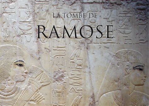 The adjective ramose is used to describe things that are branched, as in ramose sponges, ramose corals, or even ramose trees. la tombe de Ramose