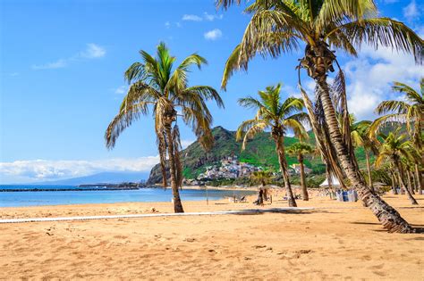 Playa De Las Teresitas In The Canary Islands Unwind In Paradise On A