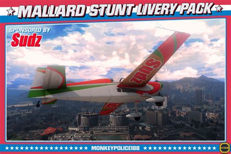 Revamp Mallard Stunt Plane Livery Gta 5 Mods