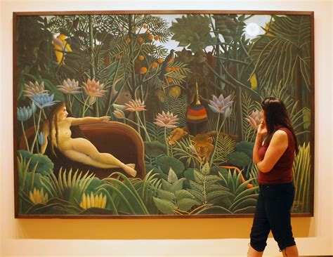 At The Museum Of Modern Art Henri Rousseau The Dream 191 Flickr