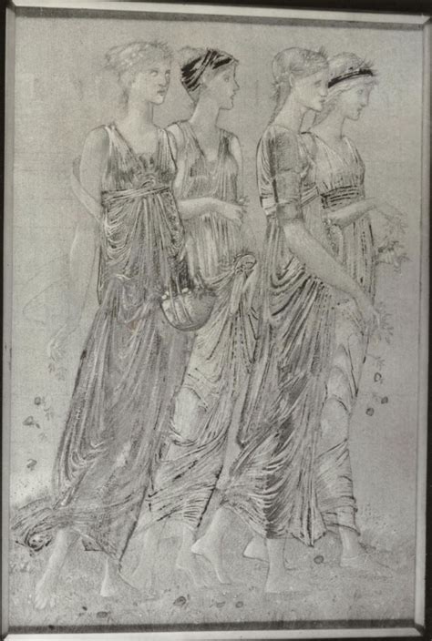 Burne Jones Catalogue Raisonné Study Of The Bridesmaids For The