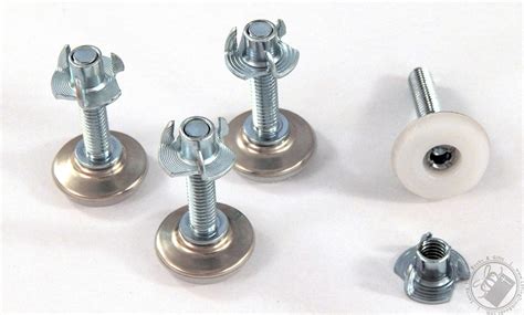 Any leveler is better than no leveler in these uncertain times. Leg Levelers, Furniture / Cabinet Glide, Thread 5/16 ...