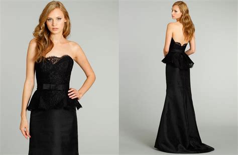 Bridesmaids Dresses For Stylish Bridal Parties Noir By Lazaro From Jlm