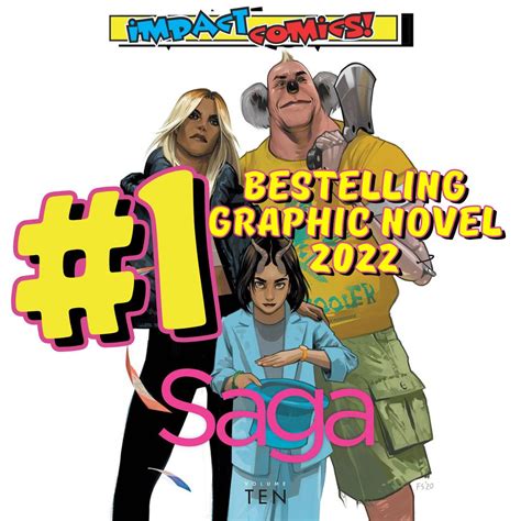 Best Selling Graphic Novels Of 2022 Impact Comics
