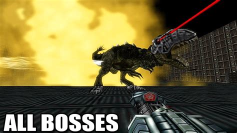 Turok Remastered All Bosses With Cutscenes Hd 1080p60 Pc Youtube
