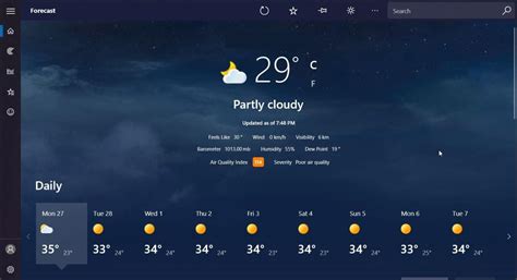 Windows 10と11のための最高の天気予報アプリ