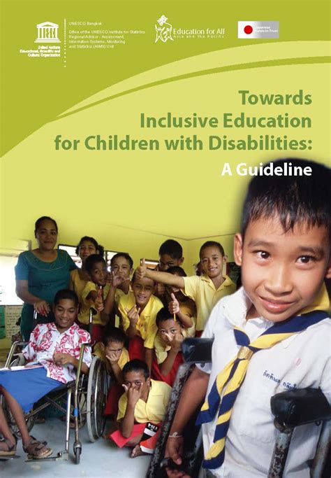 Towards Inclusive Education For Children With Disabilities A Guideline