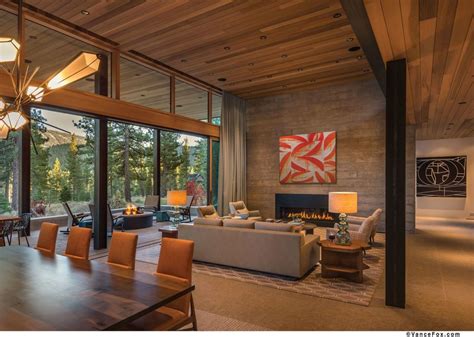 Concrete Proves Its Warmth In This Impressive Martis Camp