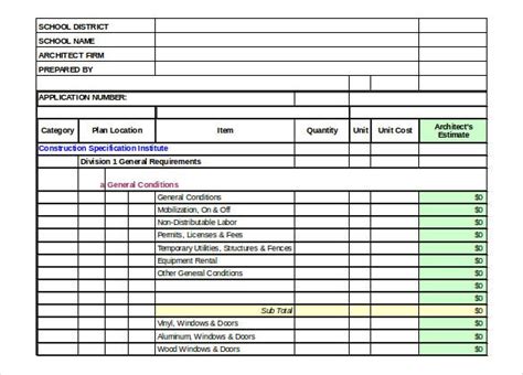 Construction Order Template 16 Free Excel Word Pdf Documents Download