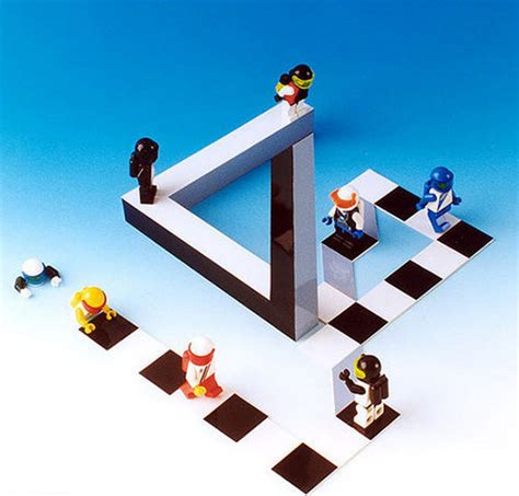 Cool Lego Optical Illusion Pictures The Design Work
