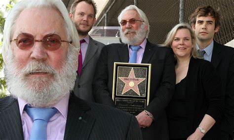 Actor Donald Sutherland Receives A Hollywood Walk Of Fame