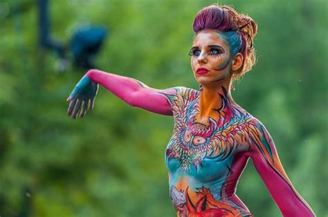Art Photography Bodypainting In World Bodypainting Festival
