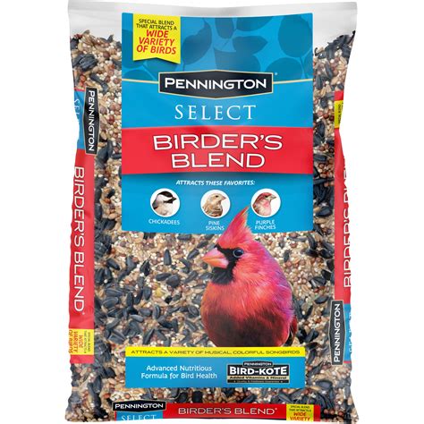 Pennington Select Birders Blend Wild Bird Seed And Feed 10 Lb Bag
