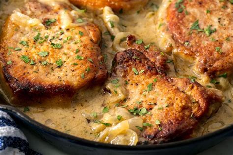 A thin pork chop is difficult to cook perfectly with this method, because. Easy Smothered Pork Chop Recipe - How to Make Smothered ...