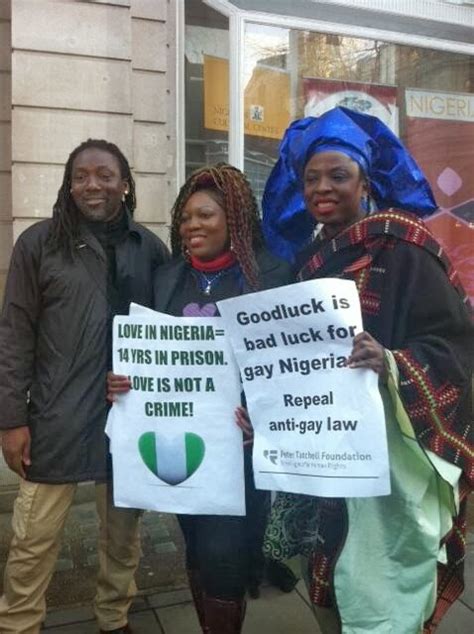 The Bible Doesn T Judge Us Nigerian Gays Lesbians Protest In London