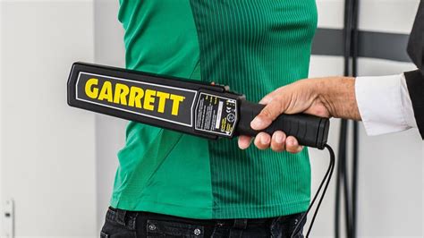 V Security Wand New Super Scanner Garrett Metal Detector