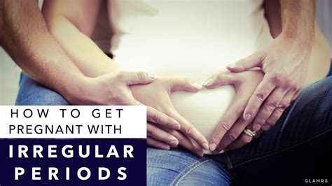 How To Get Pregnant With Irregular Periods Youtube
