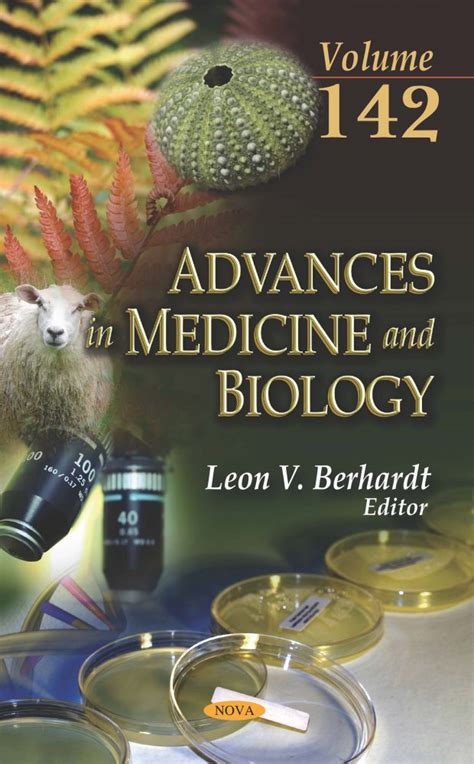 Advances In Medicine And Biology Volume 142 Nova Science Publishers
