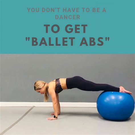 Exercises To Get Ballet Abs Ballet Abs Abs Core Workout