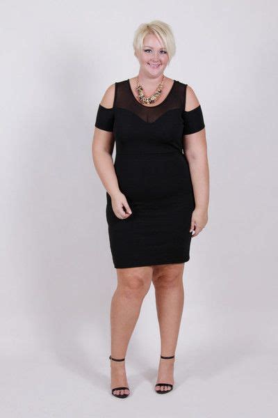 Lbd Stunning Silhouette Plus Size Dress Sizes 14 18 Size 14