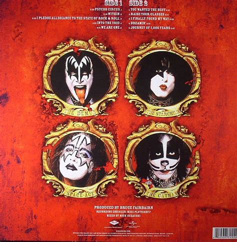 Kiss Psycho Circus Vinyl 180 Gram Vinyl Lp 3d Lenticular Cover