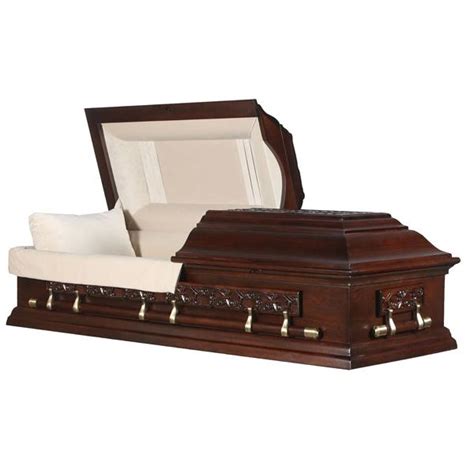 Discounted Casket Carved Top Caskets Warehouse