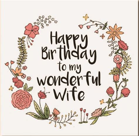 Happy Birthday Wishes To My Wife Quotes Birthdaybuzz