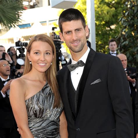 Novak Djokovics Wife Jelena Djokovic Celebrates Editorial Stock Photo