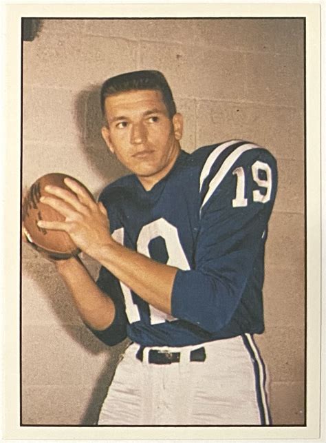 Johnny Unitas 1981 Tcma Greats Baltimore Colts Football Card Kbk Sports